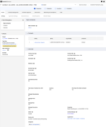 the contract's details highlightinh the changed contract manager field